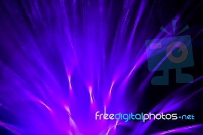 Fibre Optic Abstract Stock Photo