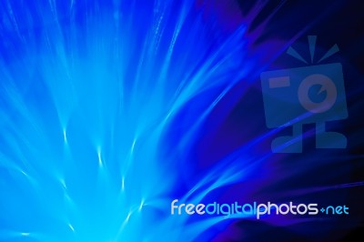 Fibre Optic Abstract Stock Photo