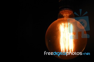 Filament Bulb Stock Photo