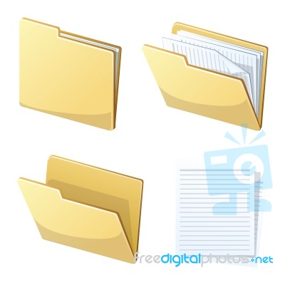 File Icon Stock Image