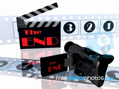 Film Accessories Stock Image