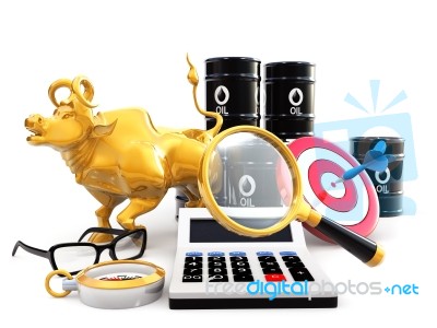 Financial Concept Stock Image