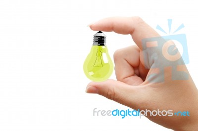 Finger_bulbs Stock Photo