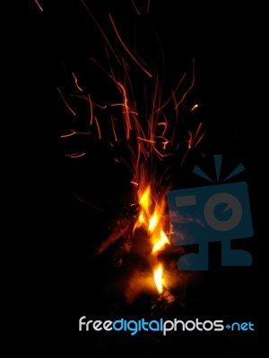 Fire Stock Photo