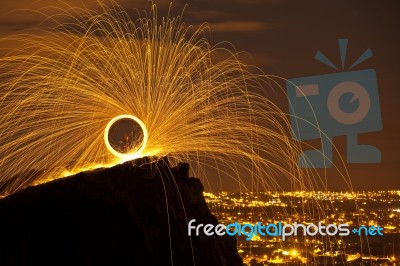 Firework Stock Photo