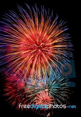 Fireworks Stock Photo