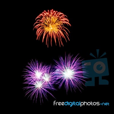 Fireworks Stock Photo