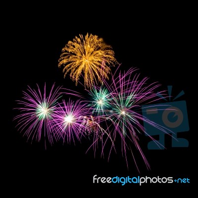 Fireworks Stock Photo