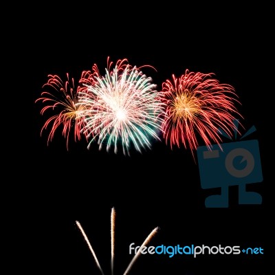 Fireworks Stock Photo