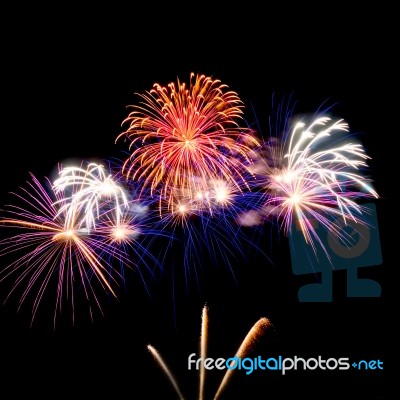 Fireworks Stock Photo