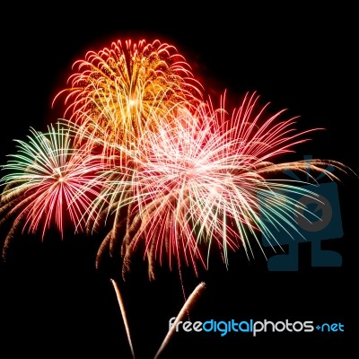 Fireworks Stock Photo