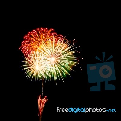 Fireworks Stock Photo