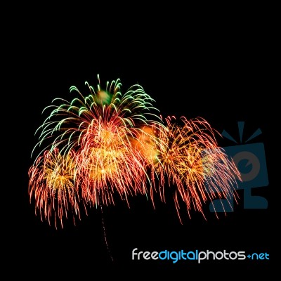 Fireworks Stock Photo