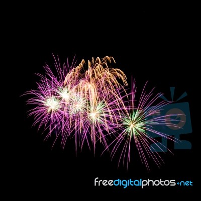 Fireworks Stock Photo