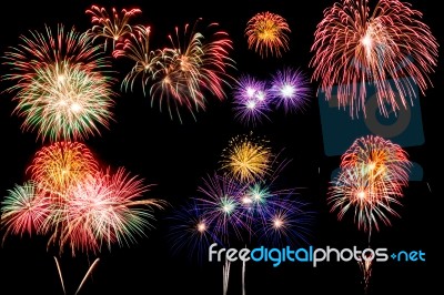 Fireworks Stock Photo