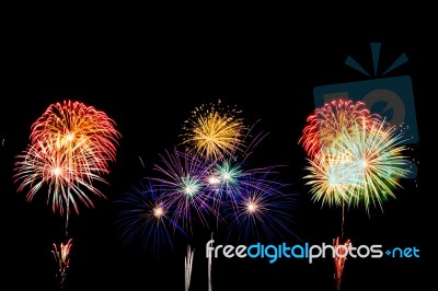 Fireworks Stock Photo