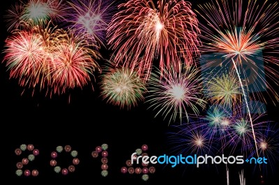 Fireworks Stock Photo