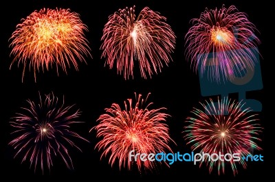 Fireworks Stock Photo