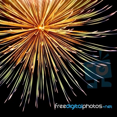 Fireworks Stock Photo