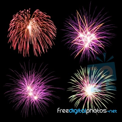 Fireworks Stock Photo