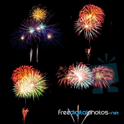 Fireworks Stock Photo