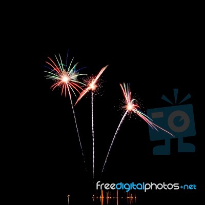 Fireworks Stock Photo