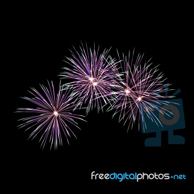 Fireworks Stock Photo