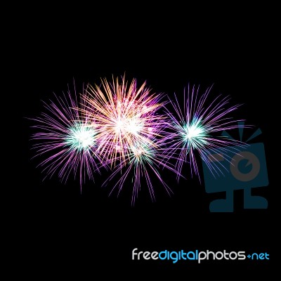 Fireworks Stock Photo