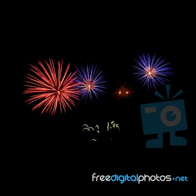 Fireworks Stock Photo