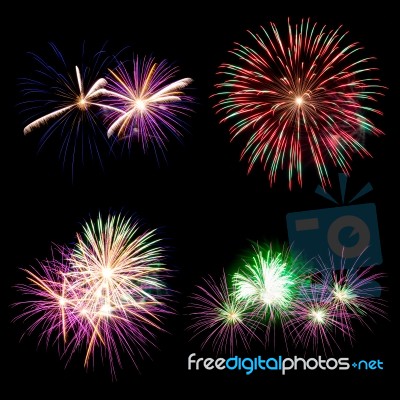 Fireworks Stock Photo