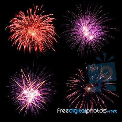 Fireworks Stock Photo