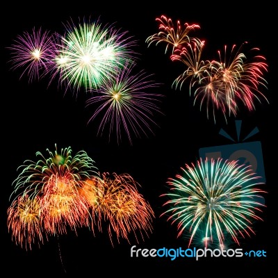 Fireworks Stock Photo