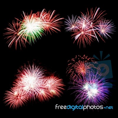 Fireworks Stock Photo