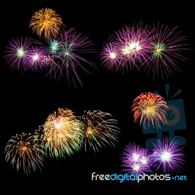 Fireworks Stock Photo