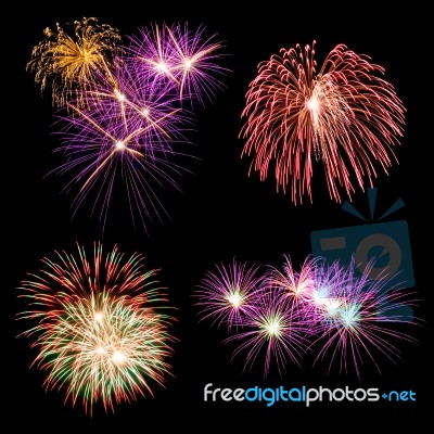 Fireworks Stock Photo