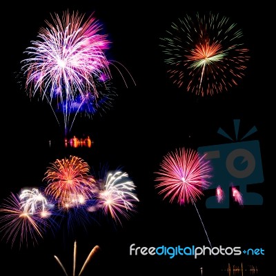 Fireworks Stock Photo