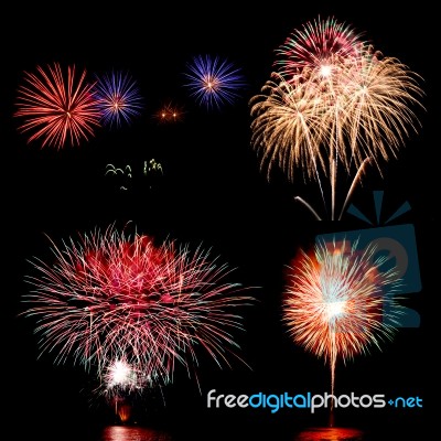 Fireworks Stock Photo