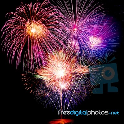 Fireworks Stock Photo