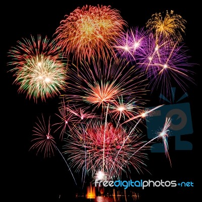 Fireworks Stock Photo