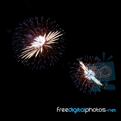 Fireworks Stock Photo