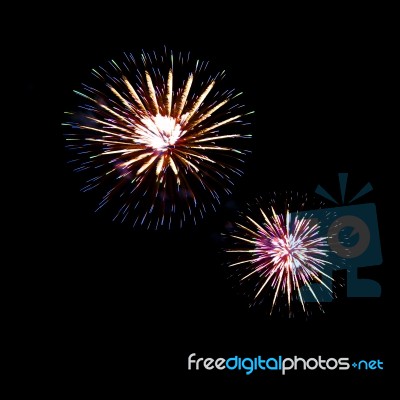 Fireworks Stock Photo