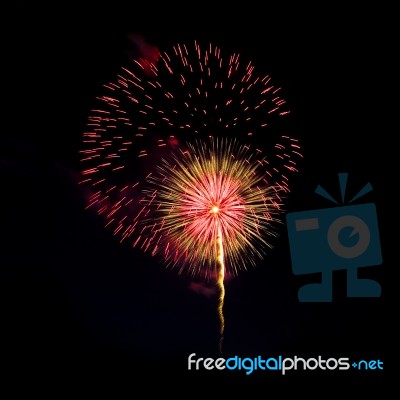 Fireworks Stock Photo