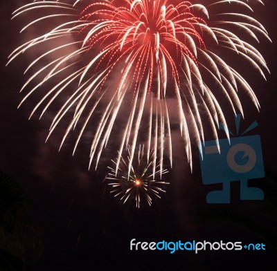 Fireworks Stock Photo