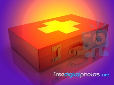 First Aid Box Stock Image