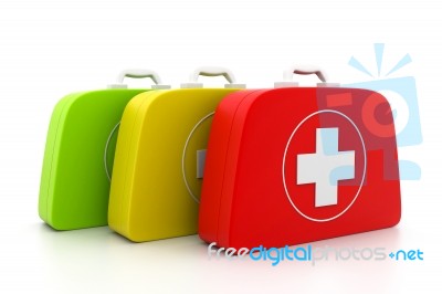 First Aid Kits Stock Image