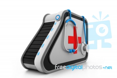 First Aid Pc Stock Image