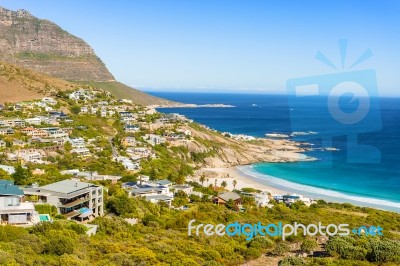 Fish Hoek And The Beach Stock Photo