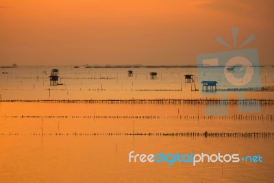 Fisherman House  Stock Photo