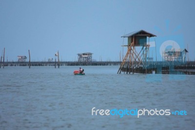 Fisherman House  Stock Photo