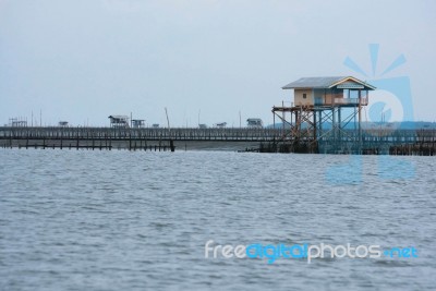 Fisherman House  Stock Photo